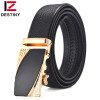 DESTINY the new top genuine leather belt men high quality fashion wedding strap male jeans luxury brand famous designer cowather
