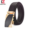 DESTINY the new top genuine leather belt men high quality fashion wedding strap male jeans luxury brand famous designer cowather