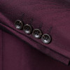 2018 New Pure Color Men's Suits Jackets + Pants + Vests 3XL 4XL Navy Blue Wine red Stylish Business Weddings &amp; Banquets Slim fit