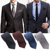 New Formal Ties For Men Classic Polyester Plaid Dots Party Necktie Fashion Slim Wedding Business Male Casual Neck Ties 