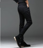 Batmo 2018 new arrival high quality casual slim elastic black jeans men ,men's pencil pants ,skinny jeans men 2108