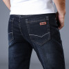 Men'S Classic Jeans Brand Large Size Straight Pantalon Homme Jean Slim Distressed Design Biker Pants Fit Cheap Black Regular