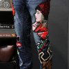 Heavy Wormanship Embrodiery Jeans New High Quality Designer Pants Nightclub Party Jeans Men Trousers Slim Fit 