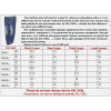 Fat Guy Patched Holes Straight Jeans Men Size 36-48 Cowboy Oversized Cool Design Dark Blue Washed Jeans Denim Pants Autumn 2017