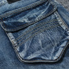 Mens Multi Pocket Wide Leg Loose Cargo Jeans For Men Hip Hop Baggy Jeans Homme Men's Biker Denim Trousers Slack Plus Size 44 46
