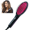 Simply Straight Ceramic Hair Straightening Brush Straightening Irons LCD Display Fast Hair Straightener Comb Best Gift