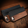 KISSCASE Wood Flip Cases for apple iPhone 6 6s Plus 7 7 Plus Case Retro Natural Real Bamboo Wood Cover for Samsung S7 S7 Edge 