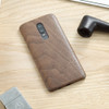 For Oneplus 6T 6 walnut Enony Wood Rosewood MAHOGANY  Wooden Slim Back Case Cover