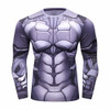 Men Crossfit Long Sleeve Shirt Compression 3D Anime Superhero Superman Captain America T-shirt Tights Fitness Men Tops &amp; Tees