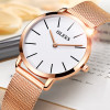 OLEVS women watches Luxury Brand ultra thin watch women Rose gold Milan steel quartz watch leather Casual clock Relogio feminino