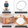 OLEVS Steel Rose gold watch women watches top brand luxury JAPAN Movement Quartz Ultra thin ladies watch Calendar montre femme