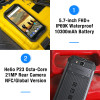 Ulefone Armor 3T IP68 Waterproof Mobile Phone Android 8.1 5.7" FHD+ helio P23 Octa Core 4GB 64GB 21MP  Walkie Talkie Smartphone