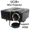 UNIC Multidimension UC28+ household mini LED projector 