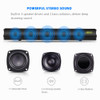 Arvicka Home Theater Soundbar 60W Wireless Sound bar 2.1 Channel Optical Bluetooth TV Soundbar with Subwoofer Home Speaker