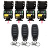 AC220V 1CH 10A RF Wireless Remote Control Relay Switch Security System Garage Doors Gate Electric Doors shutters