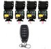 AC220V 1CH 10A RF Wireless Remote Control Relay Switch Security System Garage Doors Gate Electric Doors shutters