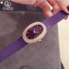 GUOU Top Brand Rhinestone Watch Bling Diamond Watch Women Watches Luxury Women's Watches Oval Clock montre femme reloj mujer