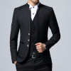 Men's Suit 3 Piece Set, Slim fit Men Suit Jackets + Pants + Vests, Wedding Banquet Male Blazer Coats Szie M-4XL