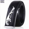 2017 Famous Brand Designer High Quality Genuine Leather Pin Buckles Jaguar Mens Belts Wide Luxury Male Cowskin Belt Unisex