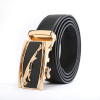 Jaguar Designers Luxury Cowhide Brand Genuine Leather Automatic Buckle Belts for Mens High Quality Male Cowskin Ceinture Homme