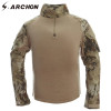 S.ARCHON Tactical Military Army Shirt Men Long Sleeve Shirts Multicam Uniform Frog Suit T Shirts 12 Camouflage Colors Clothing 