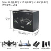 RCtown HESPER Camera Drone FPV with 4K HD Camera 1080P GPS Smart RC Quadcopter Remote &amp; APP Control Helicopter D30