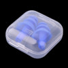 2pairs/lot Soft Silicone Ear Plugs Ear Protection Sound Insulation Anti Noise Snoring Sleeping Plugs For Travel Noise Reduction