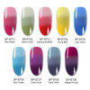 BORN PRETTY 3 Colors Thermal Nail Polish 6ml Temperature Color Changing Nail Art Polish Long Lasting Varnish Manicure 