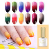 BORN PRETTY 6ml Thermal Nail Gel Polish 3 in 1 Temperature Change Color Soak Off UV Gel Polish Nail Art Varnish Long Lasting Gel