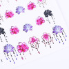 24 Sheets Nail Art Dreamcatcher Water Decals Geometry Flower Necklace Moon Nail Art Transfer Decoration Sticker Random Pattern