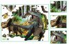 3D Three-Dimensional Wallpapers StickerWholesale Creative Children's Room Decorative Wall Sticker Bedroom Boy Dinosaur wallpaper