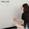 4PCS PE Foam 3D Wall Stickers Safety Home Decor Wallpaper DIY Wall Decor Mosaic Panels Living Room Bedroom Decorative Wall Paper