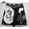 SUOTF MMA dragon boxing domineering motion picture cotton loose size training kickboxing shorts muay thai boxing mma shorts 