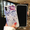 Flower Silicon Phone Case For iPhone X 7 8 6 Plus Rose Floral Leaves Cases For iPhone X 8 7 6 6S Plus 5 5S SE New Soft TPU Cover