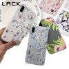 LACK Soft TPU 3D Reliefs Plants Phone Case For iphone 6S Case For iphone X 6 7 8 Back Cover Colorful Flowers Leaf Cartoon Cases 