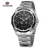  Forsining Top Brand Men Watch Automatic Self-Winding Skeleton Super Quality Stainless Steel Band Original Wristwatch FSG8164M4