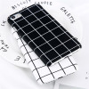 Lovebay Phone Case For iPhone X XR XS Max 8 7 6 6s Plus 5 5s Fashion Retro Black White Grid Fashion Simple Hard PC Cover Cases