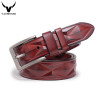 VACHECUIR Men's belts luxury designer High quality Genuine leather man belt Pure cowhide Diamond skin strap male Formal girdles