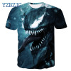 New arrive popular marvel movie venom t shirt men women 3D print fashion short sleeve tshirt streetwear casual summer tops