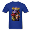 Infinity War Thanos T-Shirt Pure Cotton Round Collar Men Tops Tees Avengers Marvel T Shirt Great Tshirts Christmas Gift