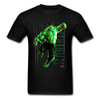 High Quality Marvel Tshirt Men T Shirts The Incredible Glow Hulk T-shirt Black Tops Tee Shirt 100% Cotton Superhero Clothes