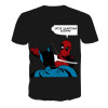  Comic Marvel Avengers T Shirt Men Superhero Captain America Spider Man Iron Man Tshirt Summer Novelty Deadpool Tee Shirts