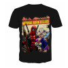 American Comic Marvel T Shirt Men Women Deadpool Suicide Squad T-Shirt Characters 3D Funny Harley Quinn Tee shirts Summer