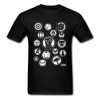  Infinity War Avengers T Shirt Marvel Powerful Tools Symbols Fight Men Black Tshirt Titan Thanos Power Stone T-Shirt Newest 