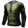 New Summer 3D Avengers 3 Hulk T Shirt Men Marvel Superhero Men T-Shirt Compression Crossfit Long Sleeve Fitness MMA Tops&amp;Tees 