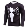  Newest 2017 Fashion Men T-Shirt Marvel Superhero Spider man T Shirt Jersey Men Fitness tee Compression Shirt Tights