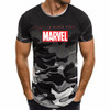 Ultra-thin New Fashion Marvel Short Sleeve T-shirt Men Superhero print t shirt O-neck comic Marvel shirts tops men clothes Tee 
