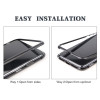  Magnetic Adsorption Flip Phone Case for Samsung Galaxy S8 S9 Plus Note 8 9 S7 Edge Cases Magnet Metal Tempered Glass Back Cover 