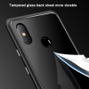 Proelio Magnetic Flip metal Case For Xiaomi Redmi Note 6 Pro 5 Clear Tempered Glass Back Cover For Xiaomi Pocophone F1 Mi A2 8 