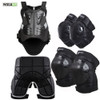 WOSAWE Motocross Armor Back Support Chest Protector Motorcycle Ski Skateboard Protection Jacket Knee Elbow Pad Hip Pad Butt Pad